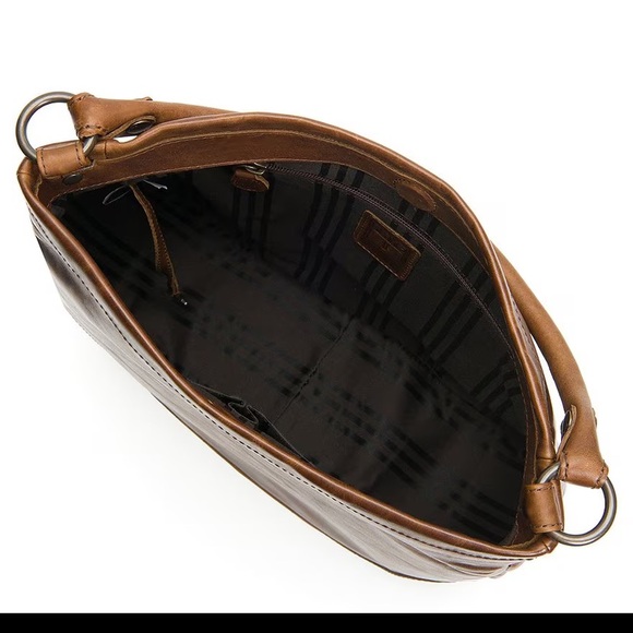 Frye Melissa Hobo Bag Dark Brown EC - Picture 4 of 12